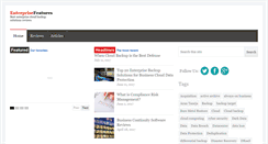 Desktop Screenshot of enterprisefeatures.com
