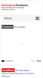 Mobile Screenshot of enterprisefeatures.com